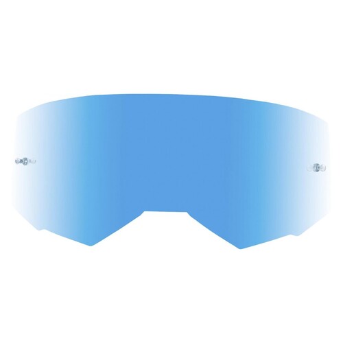 FLY 2023 Replacement Single Sky Blue Mirror/Smoke Lens w/Post for Zone/Focus Youth Goggles