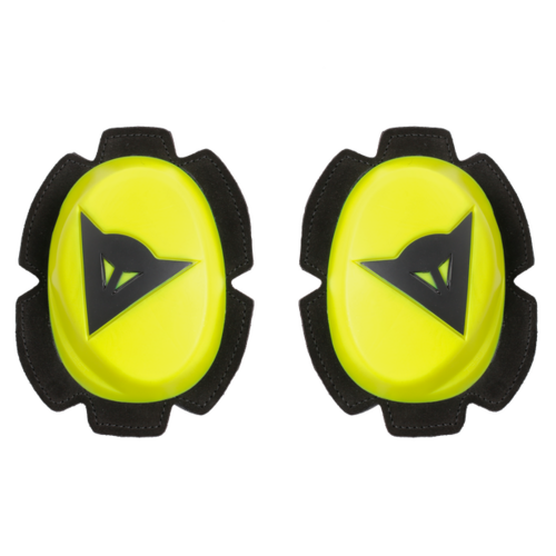 Dainese Pista Knee Slider Protector Kit Fluro-Yellow/Black