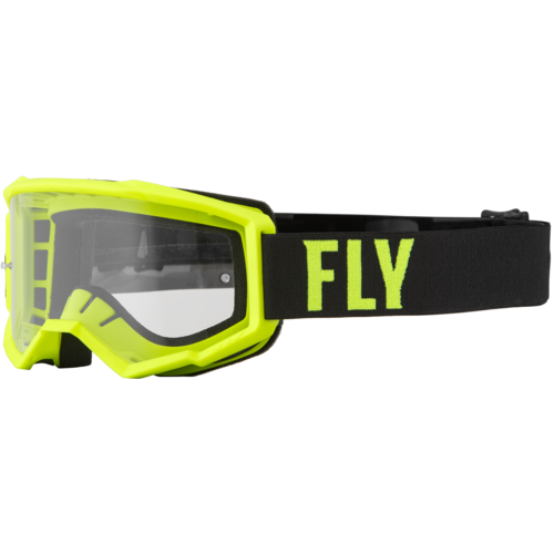 FLY 2023 Focus Youth Goggles Hi-Vis/Black w/Clear Lens