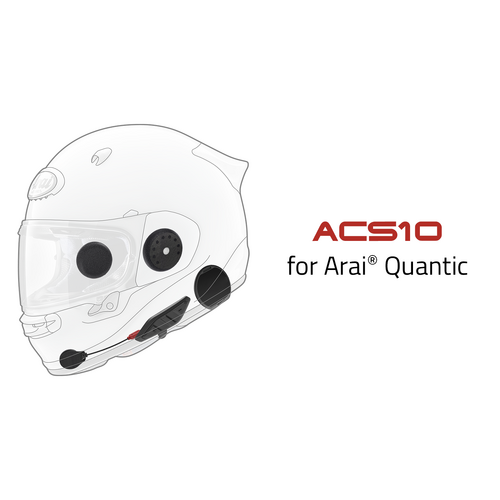 Sena ACS10 Bluetooth Intercom System for Quantic Helmets (Single Unit)