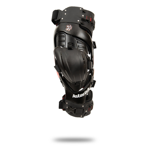 Asterisk Ultra Cell 4.0 Black Knee Braces [Size:SM]