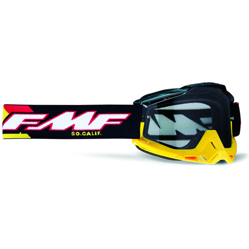 FMF Vision Powerbomb Goggles Speedway w/Clear Lens