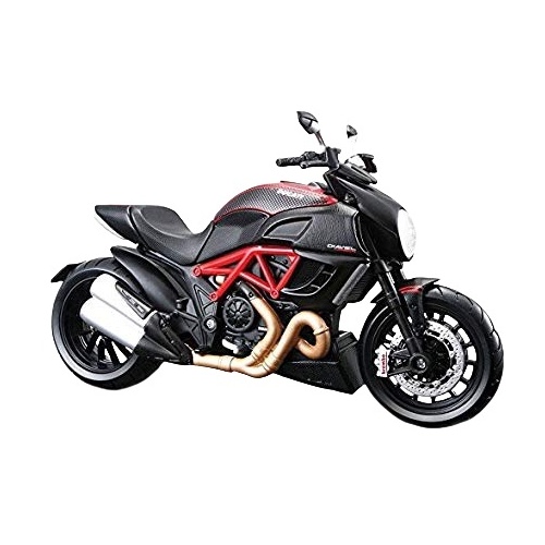 Maisto 1:12 Scale Ducati Diavel Carbon Model (Build Kit)