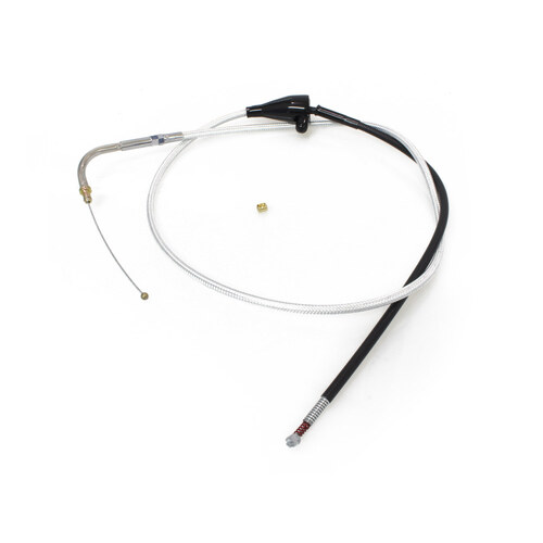 Magnum Shielding MS-34286 Sterling Chromite 45" Idle Cable for Touring 02-Up w/Cruise Control