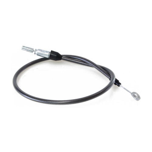 Magnum Shielding MS-4234HE Black Pearl Quick Connect 34" Upper Clutch Cable for Softail 18-Up