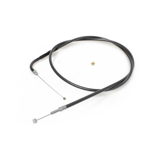 Magnum Shielding MS-43213 Black Pearl 42-1/2" Throttle Cable for Big Twin 96-17