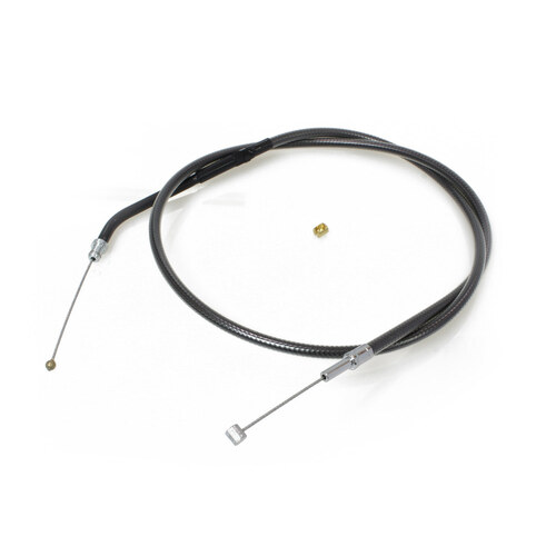 Magnum Shielding MS-4336 Black Pearl 30" Throttle Cable for Sportster 07-Up