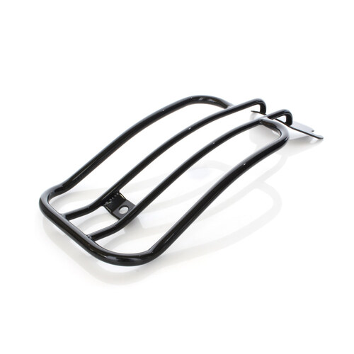 Motherwell Products MWL-137-18GB Solo Seat Luggage Rack Black for Softail Deluxe/Heritage Softail Classic 18-Up