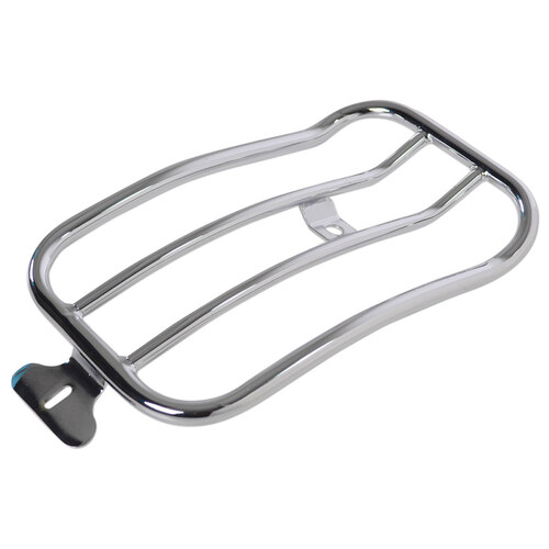 Motherwell Products MWL-151-018 Solo Seat Luggage Rack Chrome for Softail Slim 18-Up