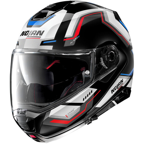 Nolan N100-5 Upwind 63 Black/Red/Blue Helmet [Size:SM]