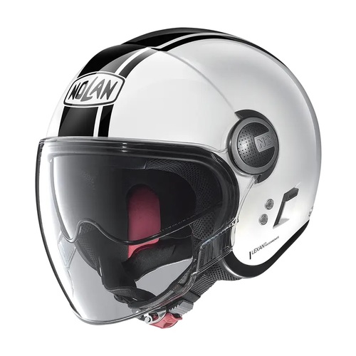 Nolan N21 Visor Dolce Vita 94 White/Black Helmet [Size:XS]