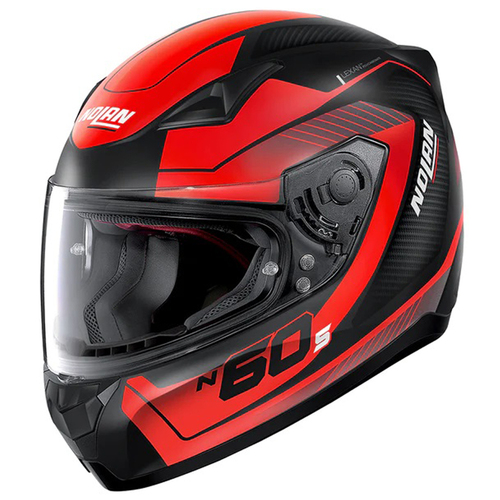 Nolan N60-5 Veles 67 Flat Black/Red Helmet [Size:XS]