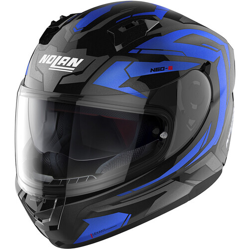 Nolan N60-6 Anchor 23 Black/Blue Helmet [Size:XS]