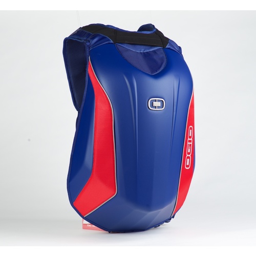 OGIO No Drag Mach 3 Blue/Grey/Red Backpack