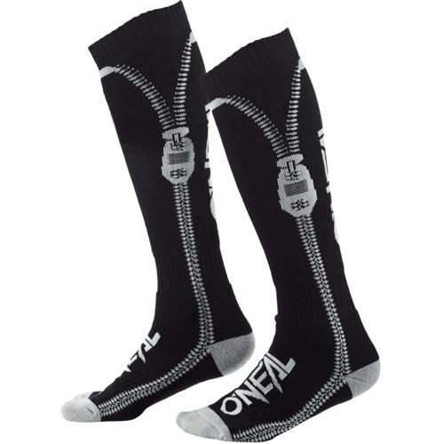 Oneal 2023 Pro MX Zipper Black Socks