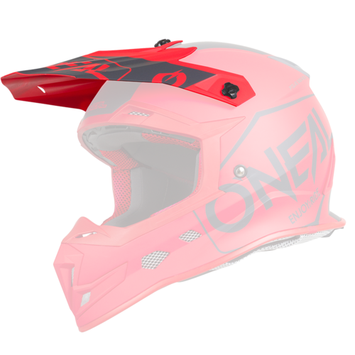 Oneal Replacement Peak for 2020 5 SRS Hexx Red Helmet
