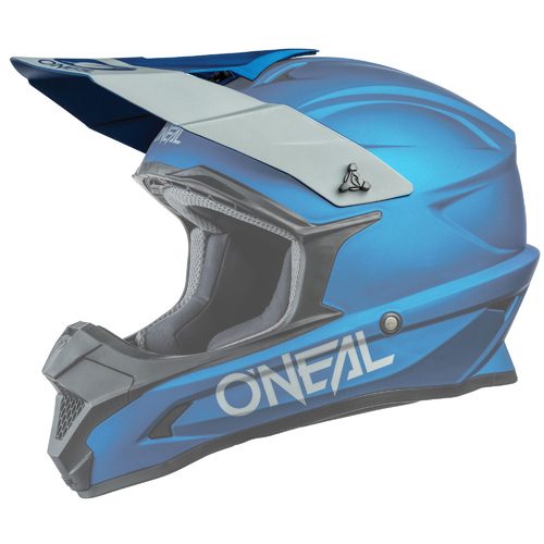 Oneal Replacement Peak for 2023 1 SRS Solid Blue Youth Helmet