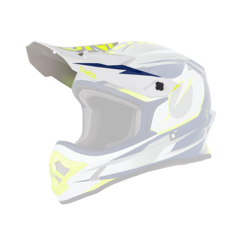 Oneal Replacement Peak for 2020 3 SRS Riff Blue Youth Helmet