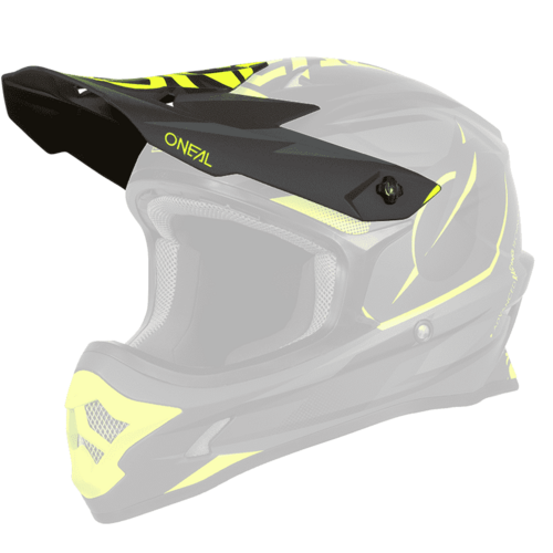 Oneal Replacement Peak for 2020 3 SRS Riff Black Youth Helmet
