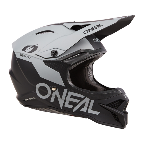 Oneal 2024 3 SRS Solid V.24 Black/Cement Helmet [Size:XS]