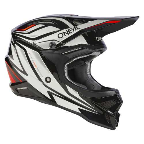 Oneal 2024 3 SRS Vertical V.23 Black/White Helmet [Size:XS]