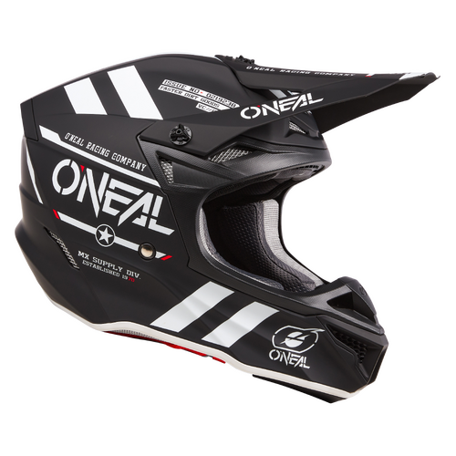 Oneal 2024 5 SRS Warhawk V.24 Black Helmet [Size:XS]