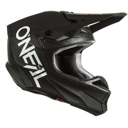 Oneal 2024 10 SRS Elite V.22 Matte Black/White Helmet [Size:SM]