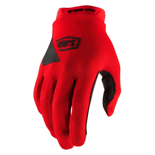 100% Ridecamp Red Youth Gloves [Size:MD]
