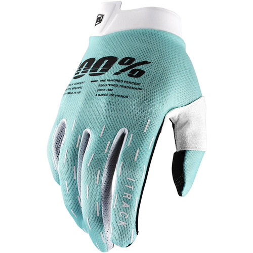 100% iTrack Aqua Gloves [Size:SM]
