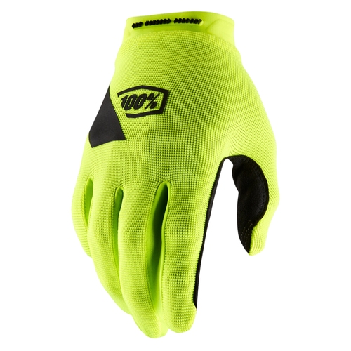100% Ridecamp Yellow Gloves [Size:SM]