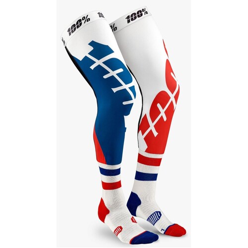 100% Rev Performance Moto Corpo Knee Brace Socks [Size:SM/MD]