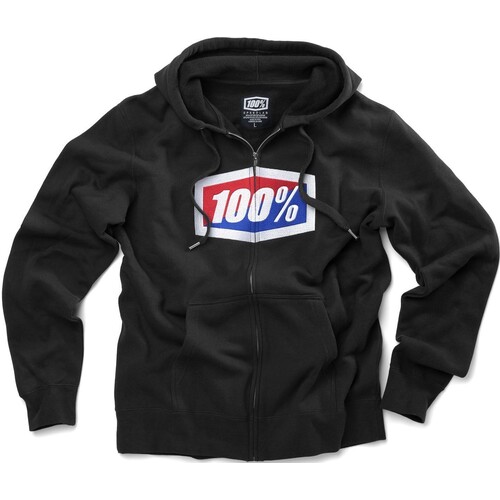 100% Official Black Hoodie [Size:SM]