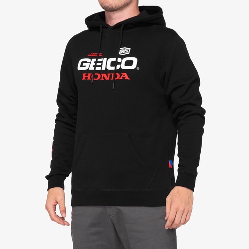 100% Salvo Geico/Honda Hoodie Sweatshirt [Size:SM]