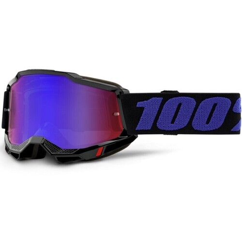 100% Accuri2 Goggles Moore w/Mirror Red/Blue Lens