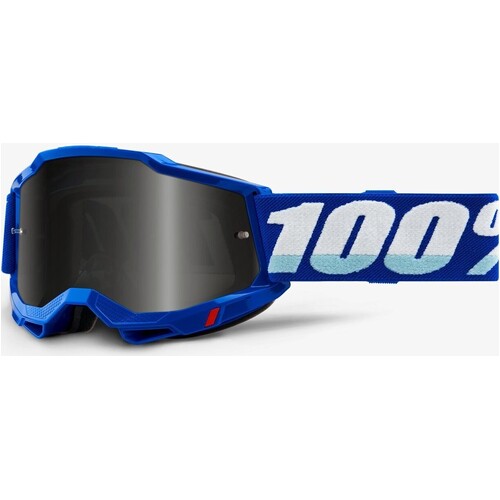 100% Accuri2 Sand Goggles Blue w/Smoke Lens