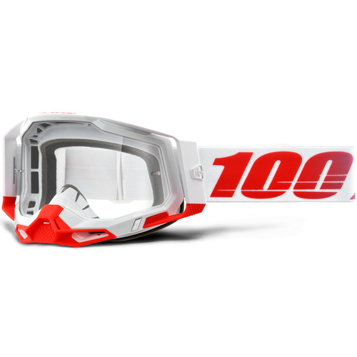 100% Racecraft2 Goggles St-Kith w/Clear Lens