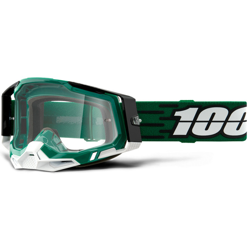 100% Racecraft2 Goggles Milori w/Clear Lens
