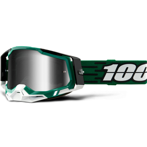 100% Racecraft2 Goggles Milori w/Mirror Silver Lens