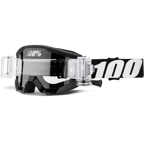 100% Strata Mud Youth Goggles Outlaw w/Clear Lens
