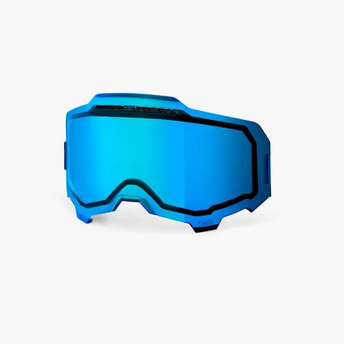 100% Replacement Dual Pane Vented Mirror Blue Lens for Armega Goggles