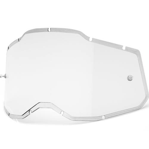 100% Replacement Injected Clear Lens for Racecraft2/Accuri2/Strata2 Goggles
