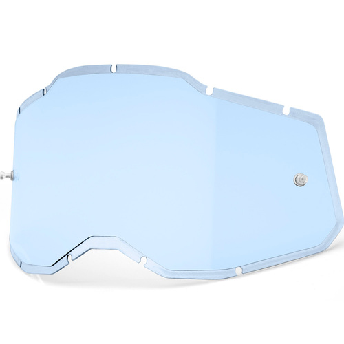100% Replacement Injected Blue Lens for Racecraft2/Accuri2/Strata2 Goggles