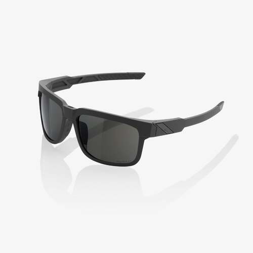 100% Type-S Sunglasses Soft Tach Slate w/Grey PeakPolar Lens