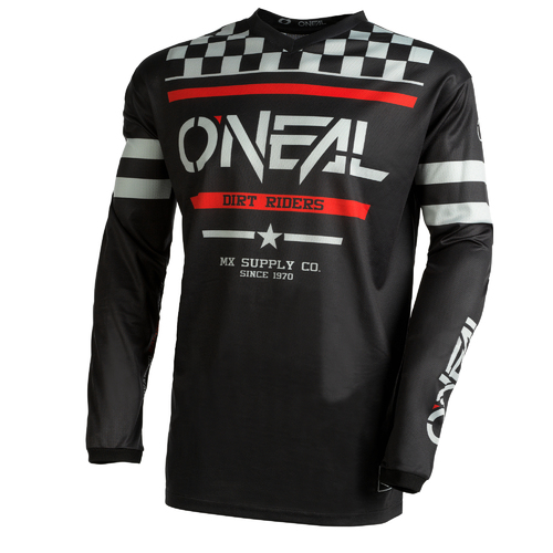 Oneal 2023 Element Squadron V.22 Black/Grey Jersey [Size:XL]