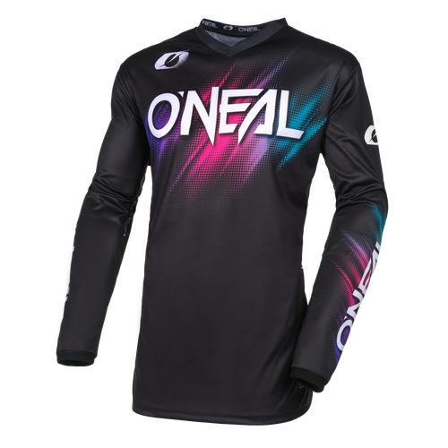 Oneal 2024 Element Voltage V.24 Black/Pink Youth Girls Jersey [Size:XS]