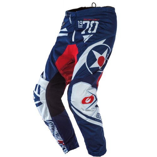 Oneal 2020 Element Warhawk Blue/Red Youth Pants [Size:18]