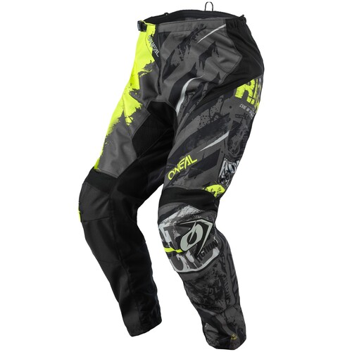 Oneal 2021 Element Ride Black/Neon Yellow Youth Pants [Size:18]