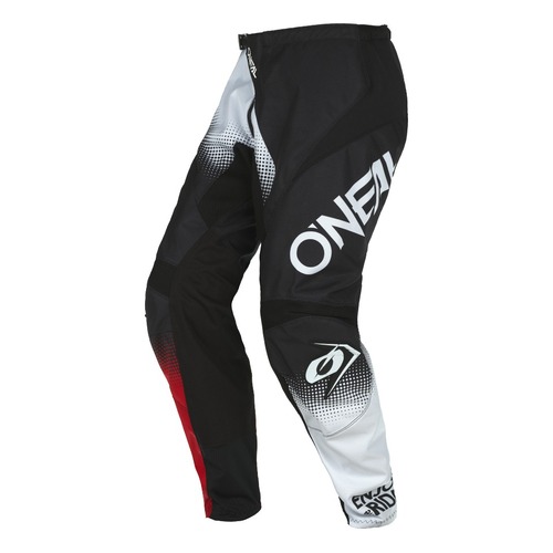 Oneal 2022 Element Racewear V.22 Black/White/Red Youth Pants [Size:18]