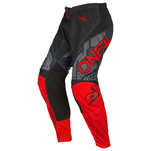 Oneal 2023 Element Camo V.22 Black/Red Youth Pants [Size:18]