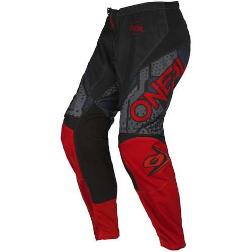 Oneal 2023 Element Camo V.22 Black/Red Pants [Size:28]